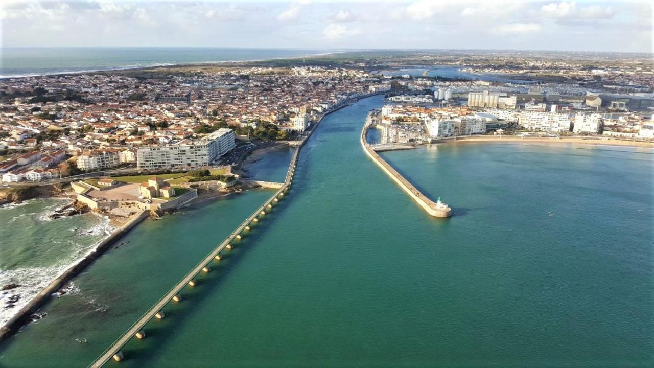 L'Espadon - Tres grande terrasse Les Sables-dʼOlonne Exterior foto